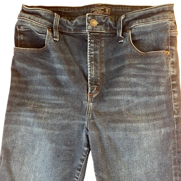 Abercrombie & Fitch Simone High Rise Super Skinny Jeans Size  28/6 - Picture 2 of 6